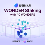 WEMIX.Fi Introduces WONDER Staking Service with 40 WONDERS