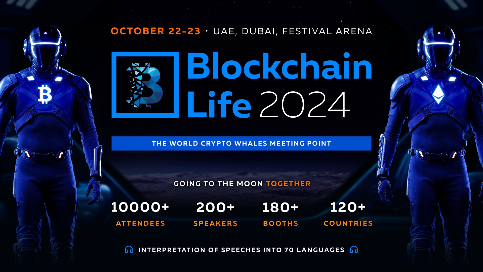 Blockchain Life 2024 in Dubai Unveils First Speakers from Tether, Ledger, TON, Animoca Brands and More Top Industry Leaders