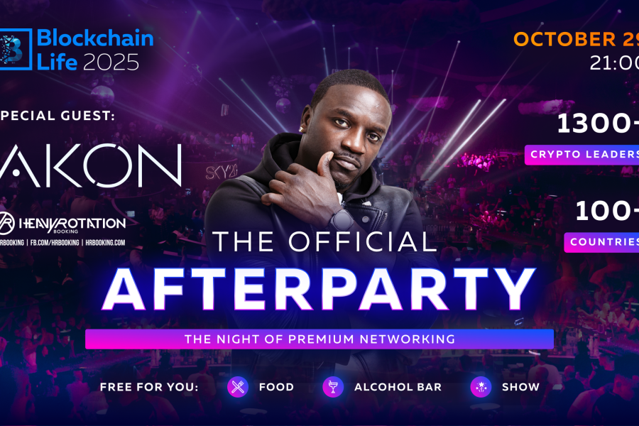 Blockchain Life 2025 in Dubai: World Crypto Leaders Gather for the 15th Anniversary Forum Featuring Akon’s Exclusive Performance