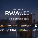 RWA WEEK Singapore Announces New Wave of Institutional Speakers as October Event Draws Closer